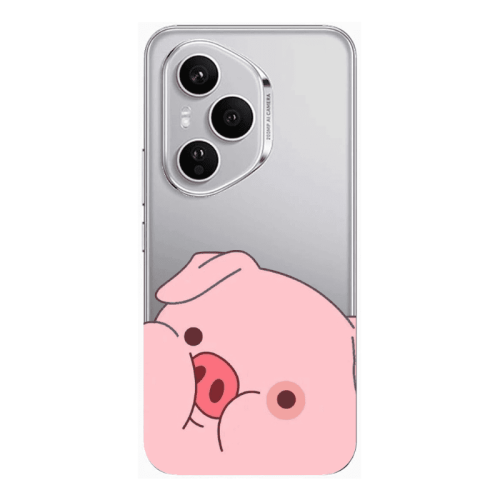 Honor Magic 400 Pro Piggy 2 Transparent Silicone TPU Θήκη